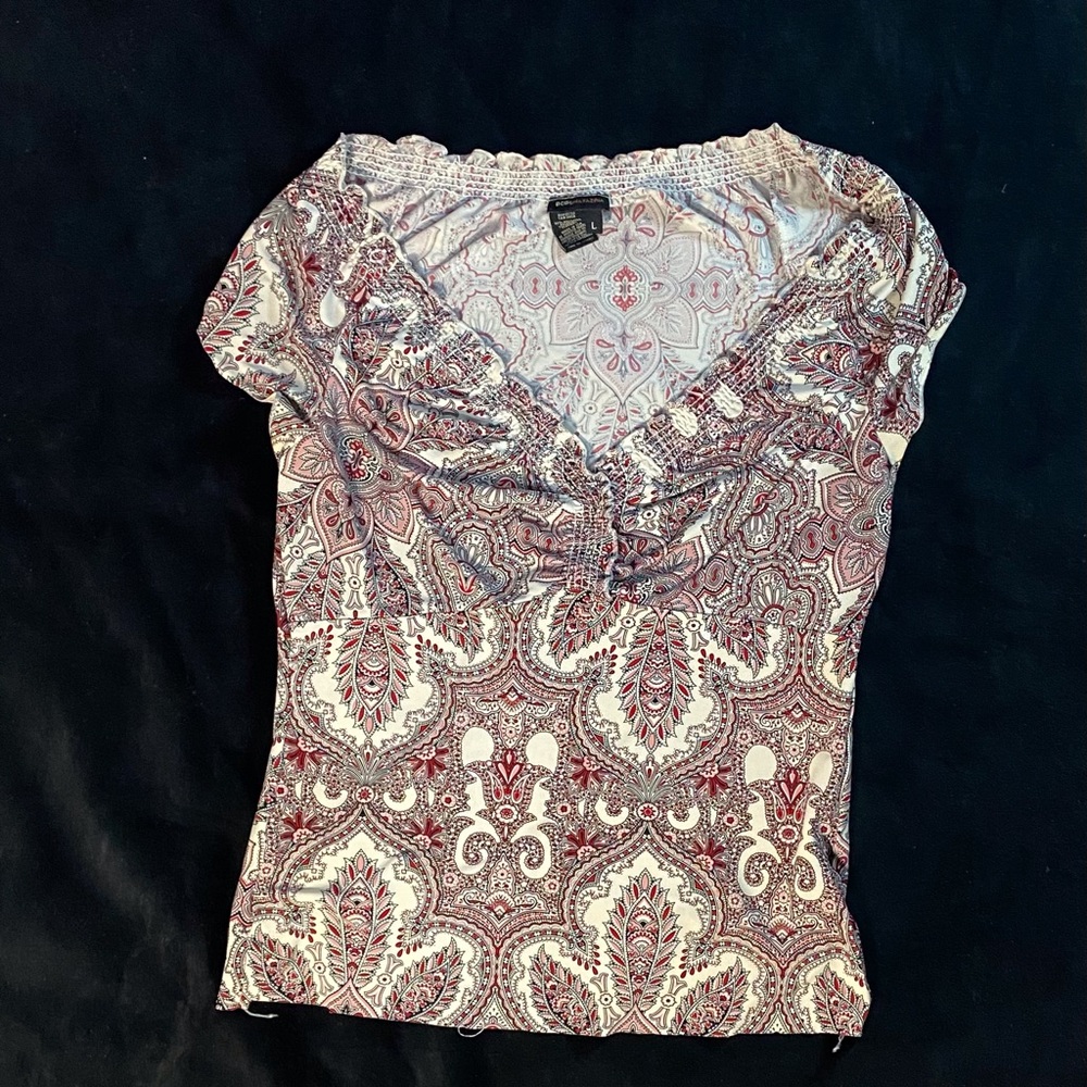 PAISLEY BCBG TOP L